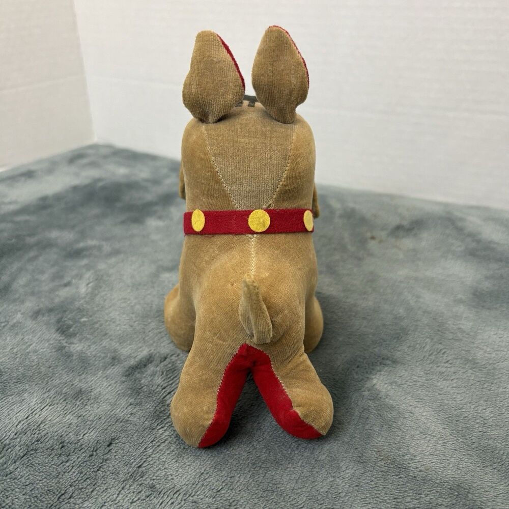 R. Dakin Dream Pets Vintage Stuffed Beige Bulldog Dog Toy 5.5" Japan Plush - Picture 3 of 10